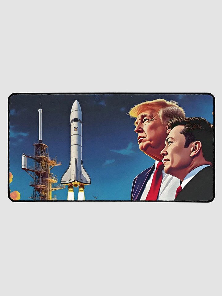 Donald Trump & Elon Musk @ Spacex Mouse Mat product image (1)
