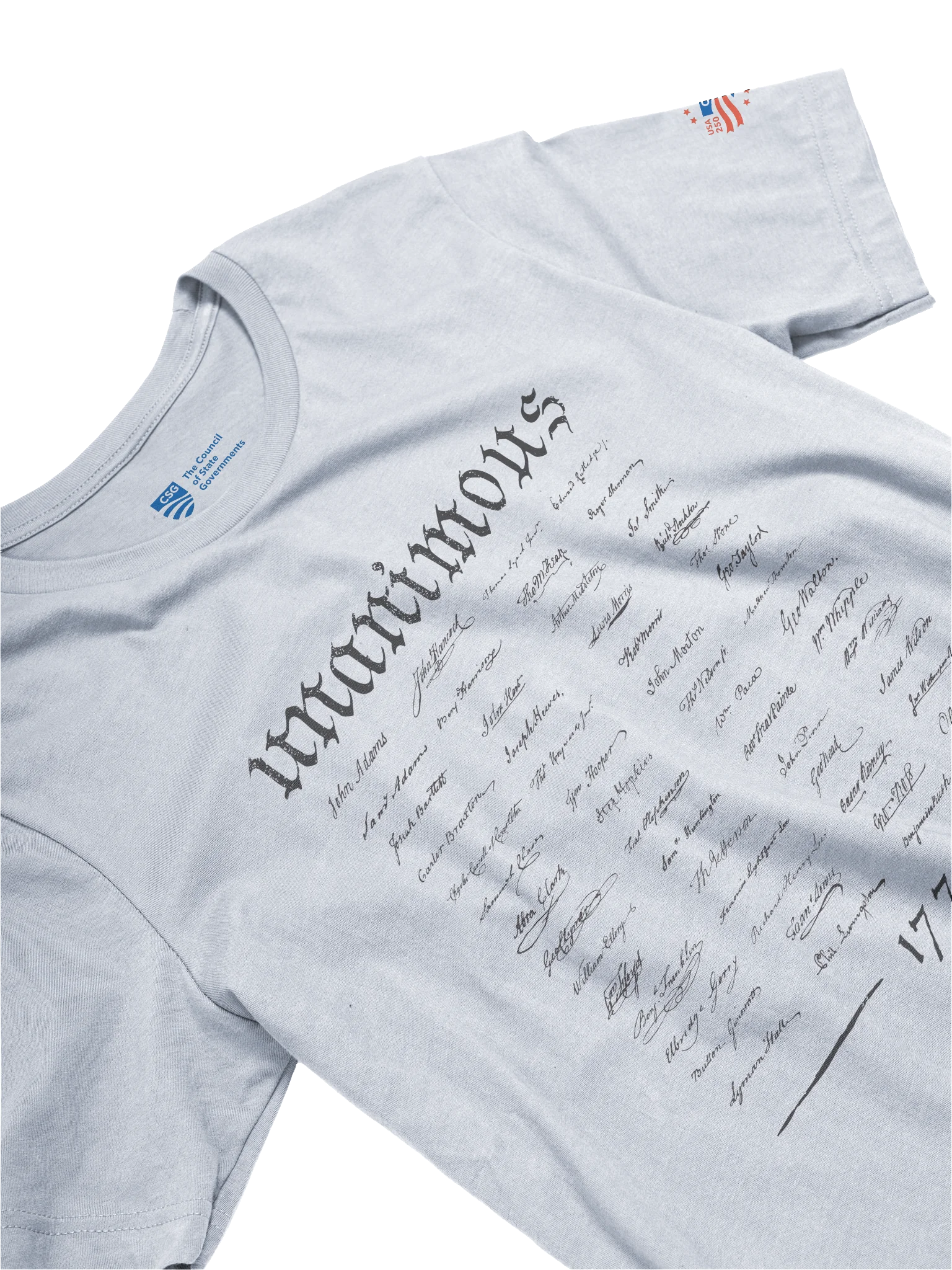Unanimous 1776 Signers — Tee product image (3)