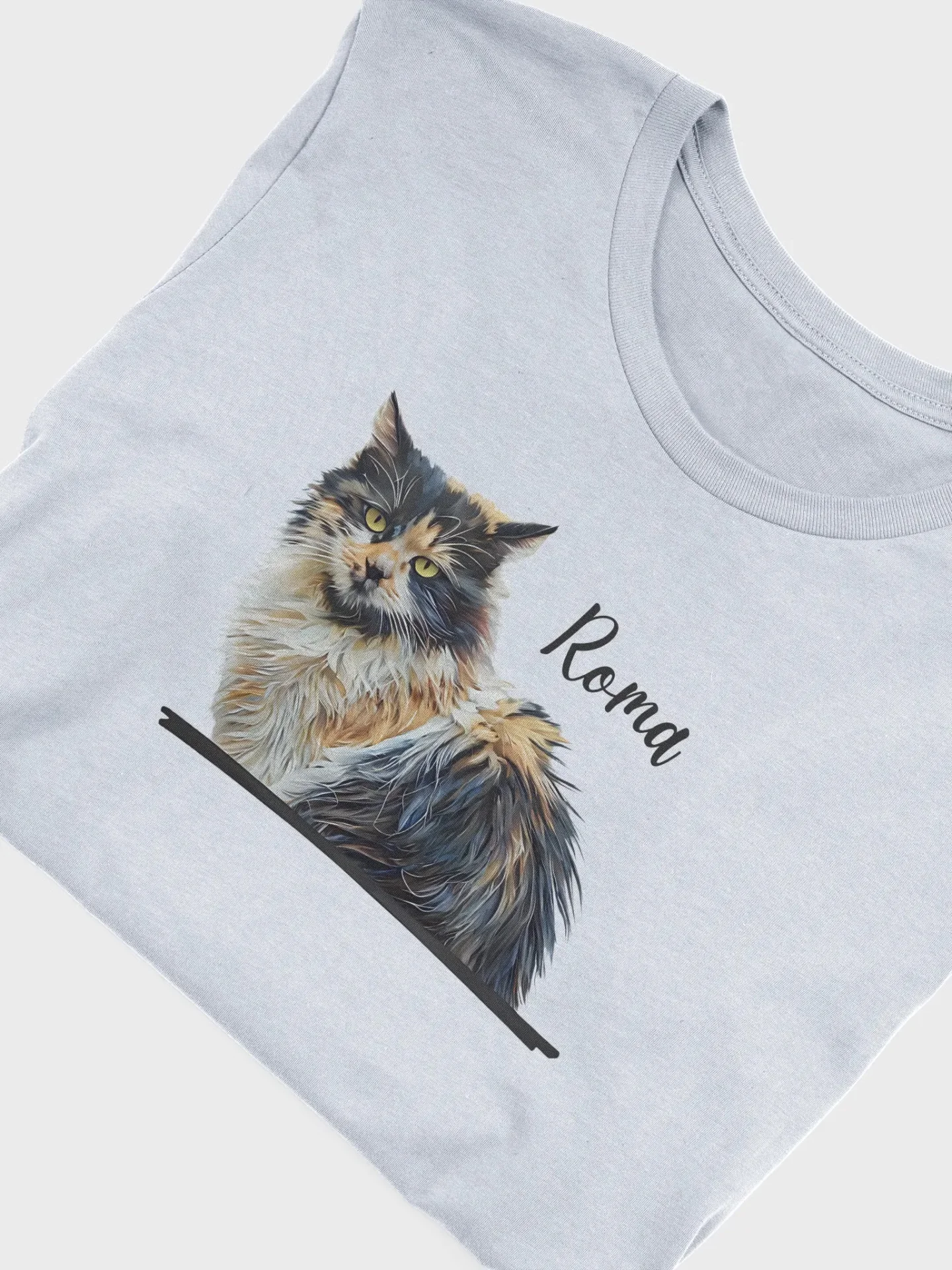 Custom Oil Painting Style Pet Portrait T-Shirt product image (11)