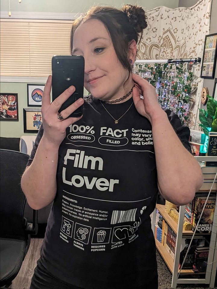 Film Lover Tee [Light Text] product image (1)