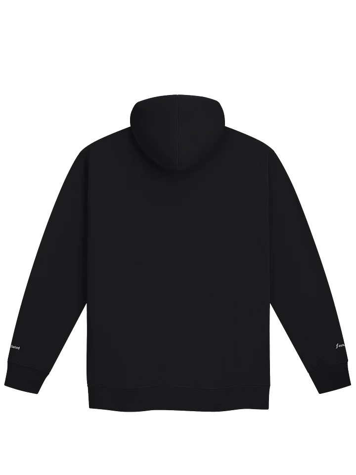 FauxSwag Zip Hoodie- White Logo product image (2)
