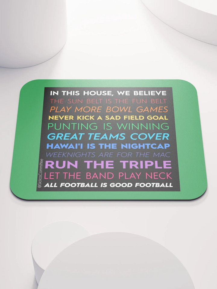 IN THIS HOUSE MOUSE PAD product image (1)