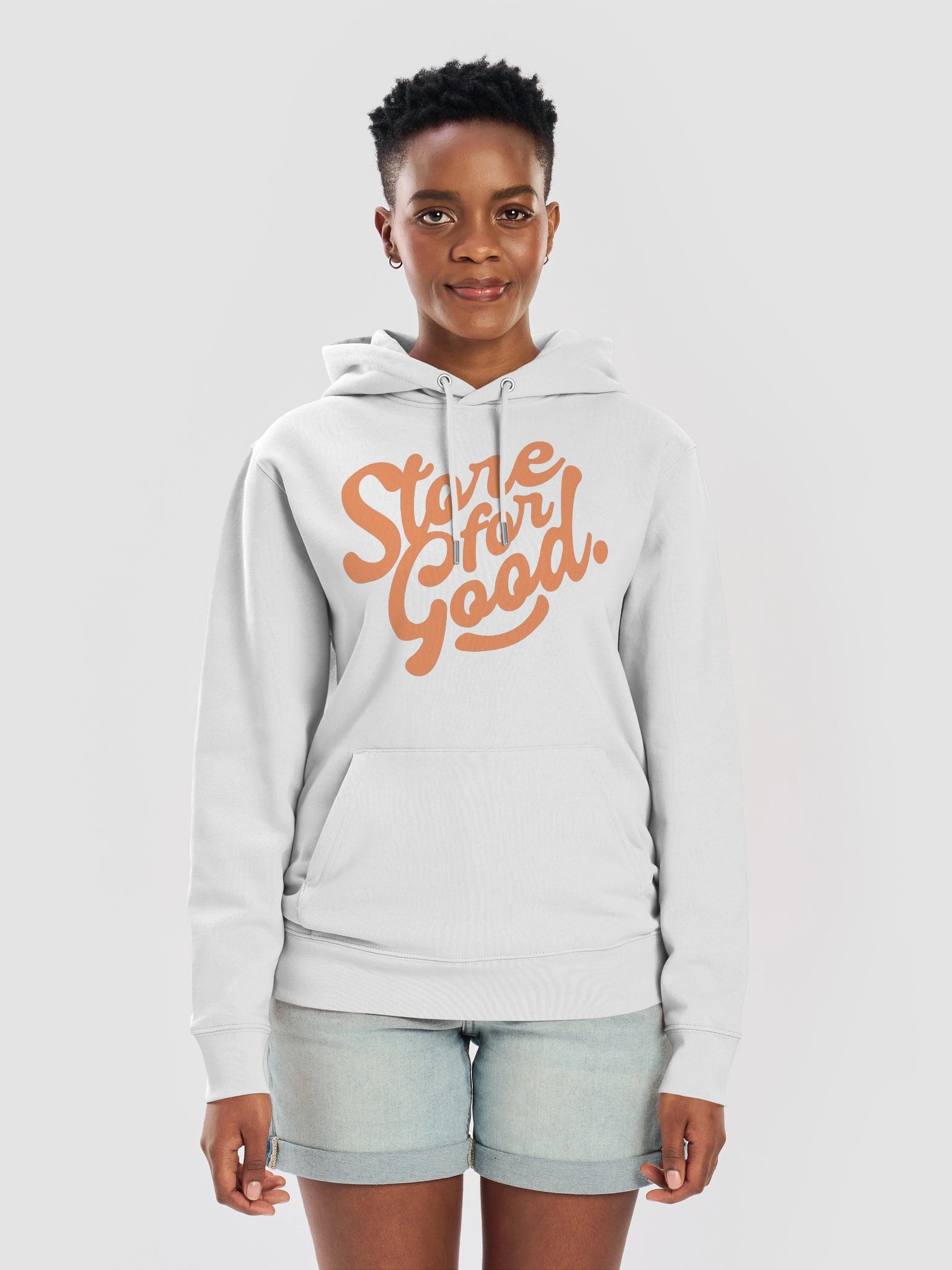 Hoodie Orange Logo product image (21)