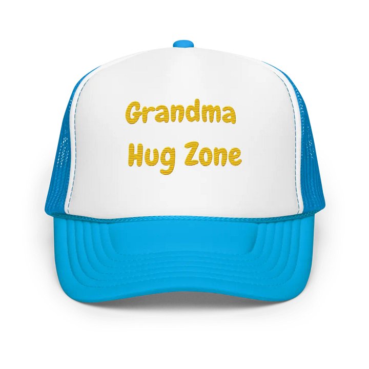 Grandma Hug Zone Otto Foam Trucker Hat product image (15)