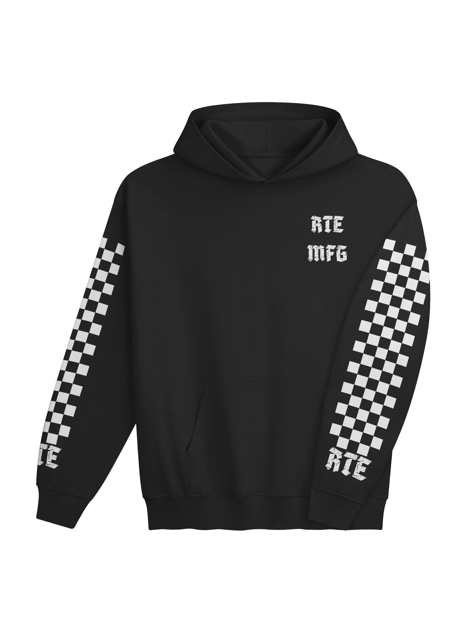 RTE MFG CHECKERED HOODIE product image (4)