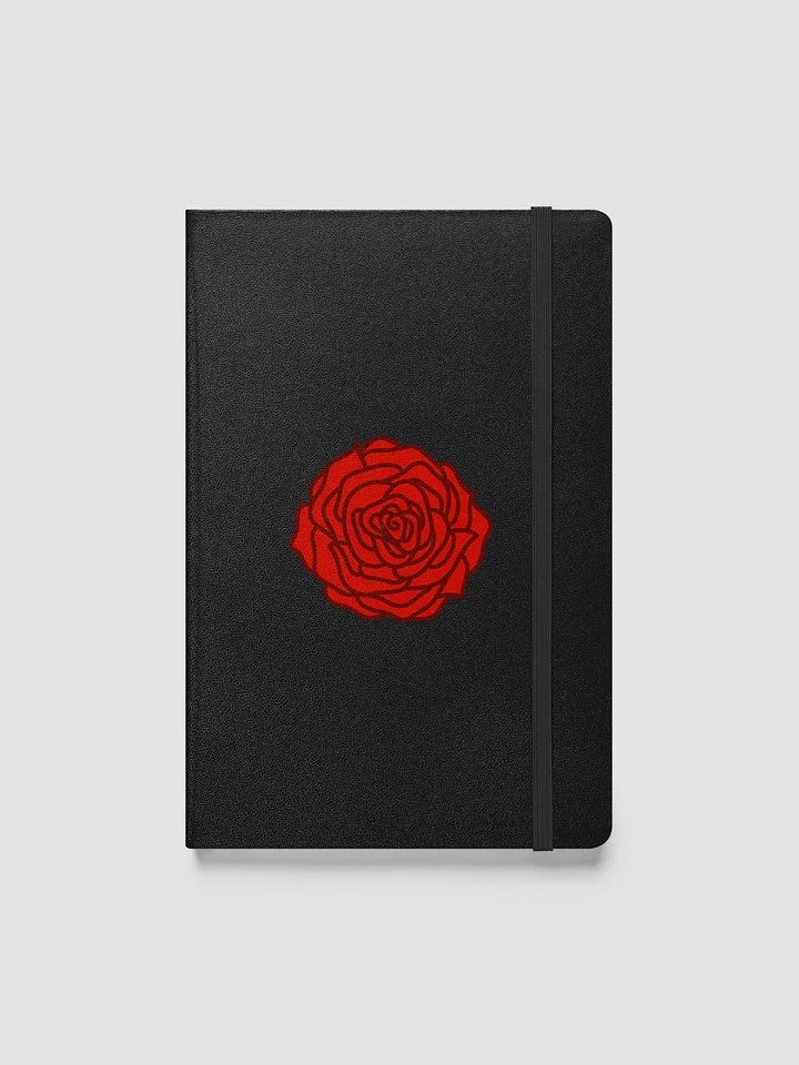 Rose Hardcover Bound Notebook | Art by Duck product image (1)
