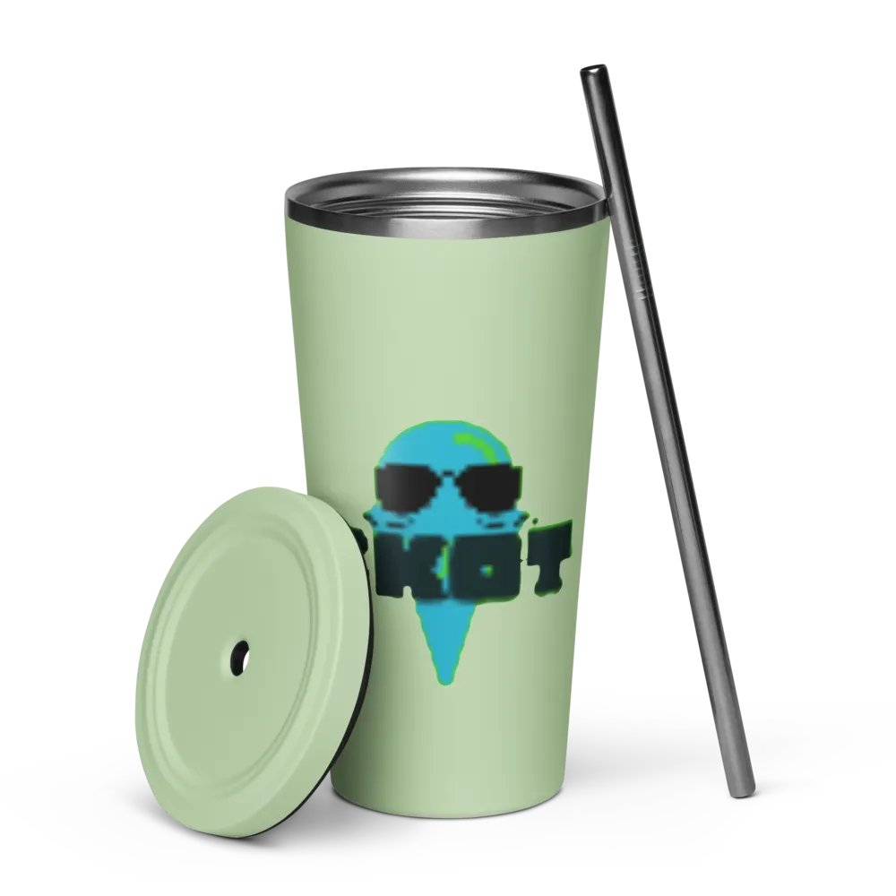ZKOT Insulated Tumbler + Straw - Show Your Support - Drinkware product image (5)