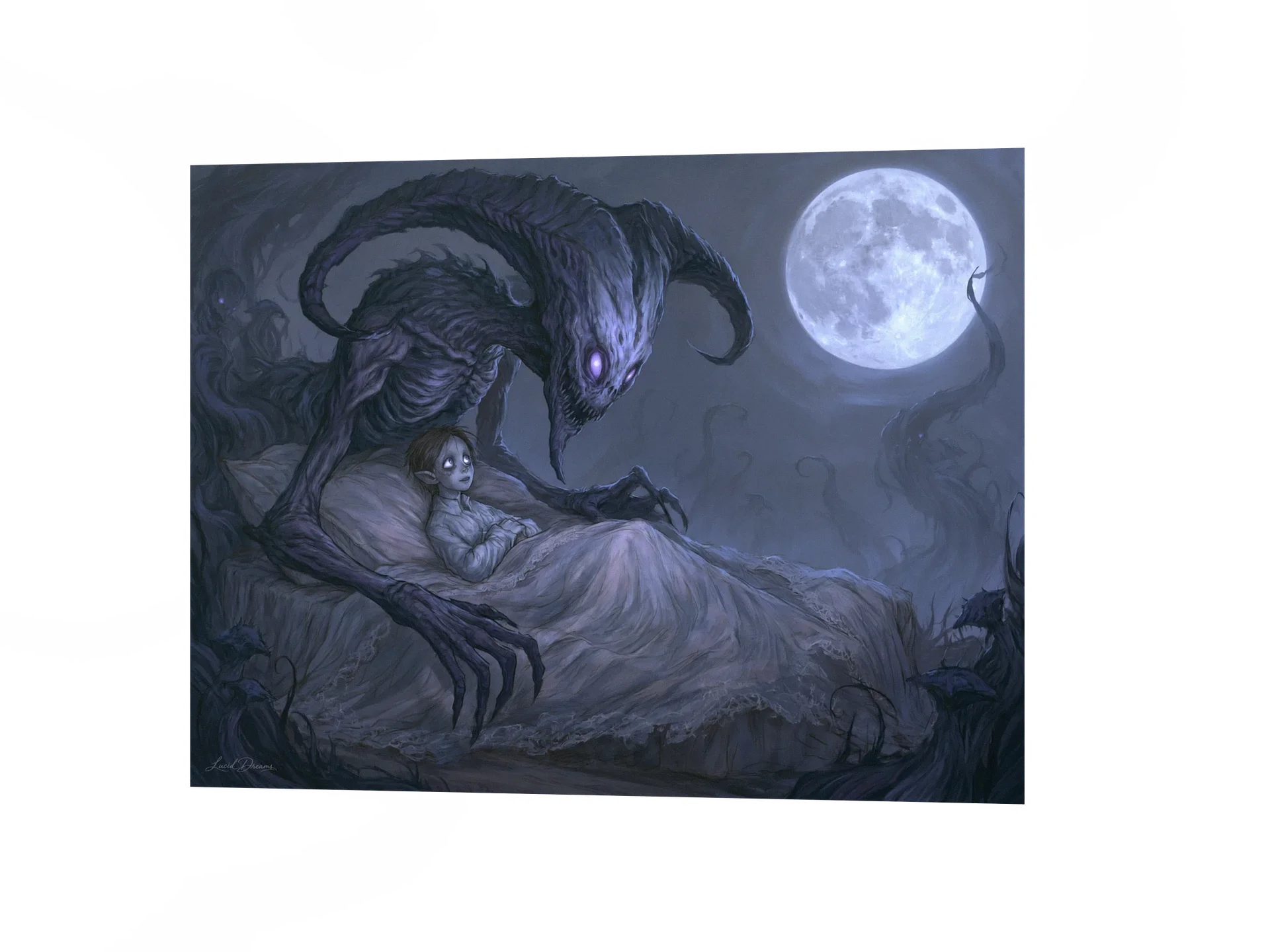 Bedside Monster Art Print — The Bedside Nightmare product image (4)