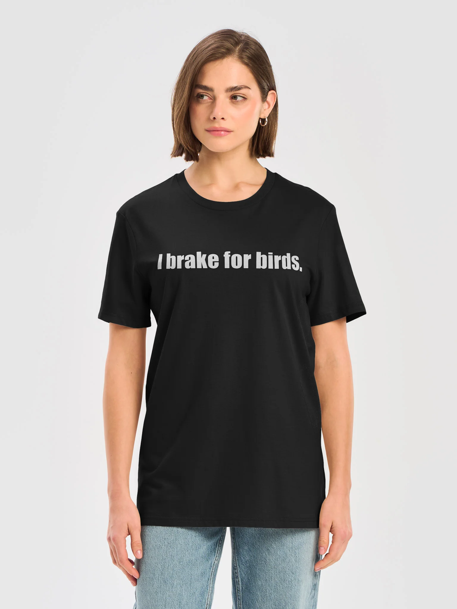 I brake for birds T-Shirt product image (1)