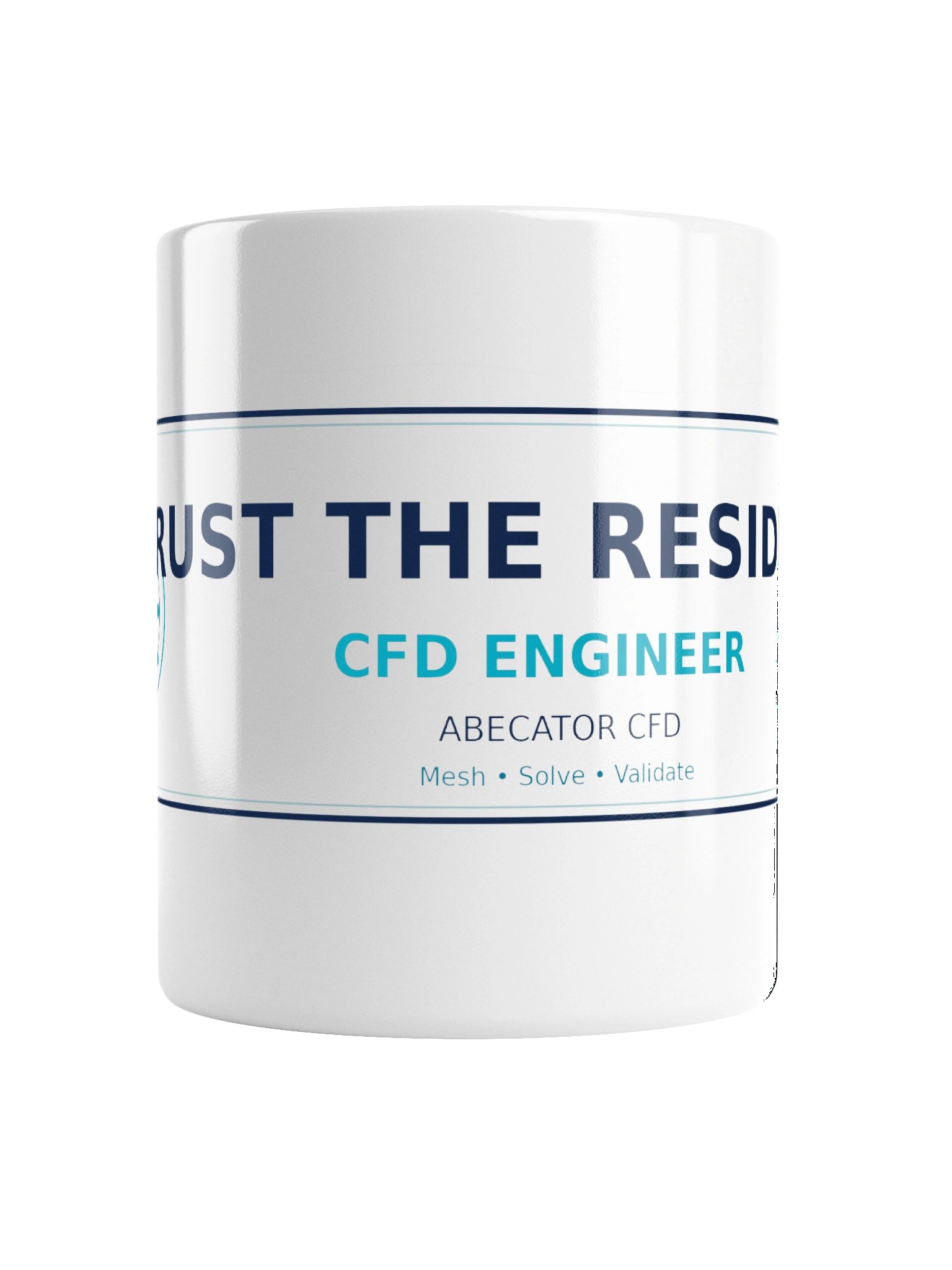 Trust the Residuals CFD Engineer Mug product image (2)