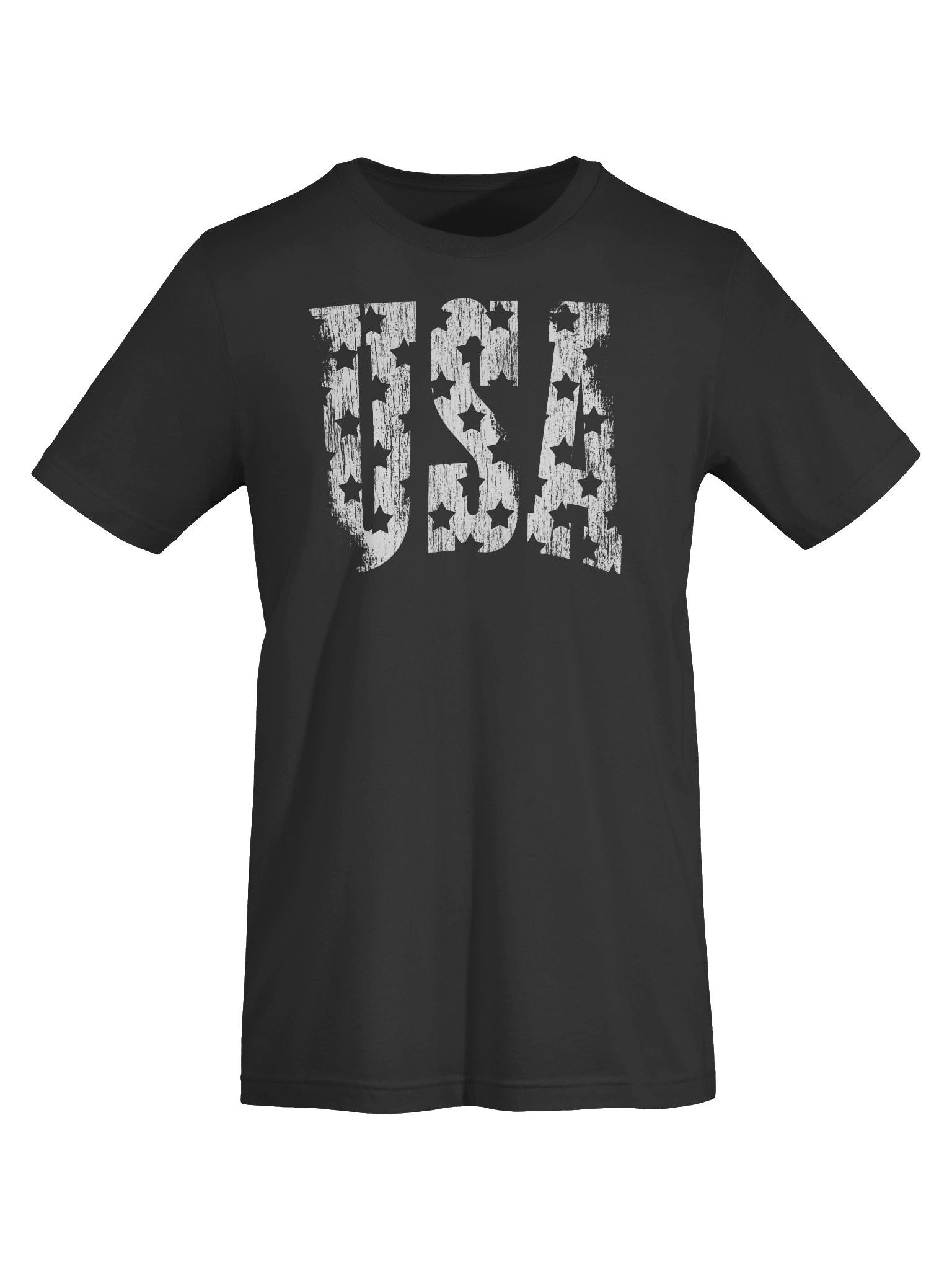 Distressed USA Block Letter Tee product image (21)