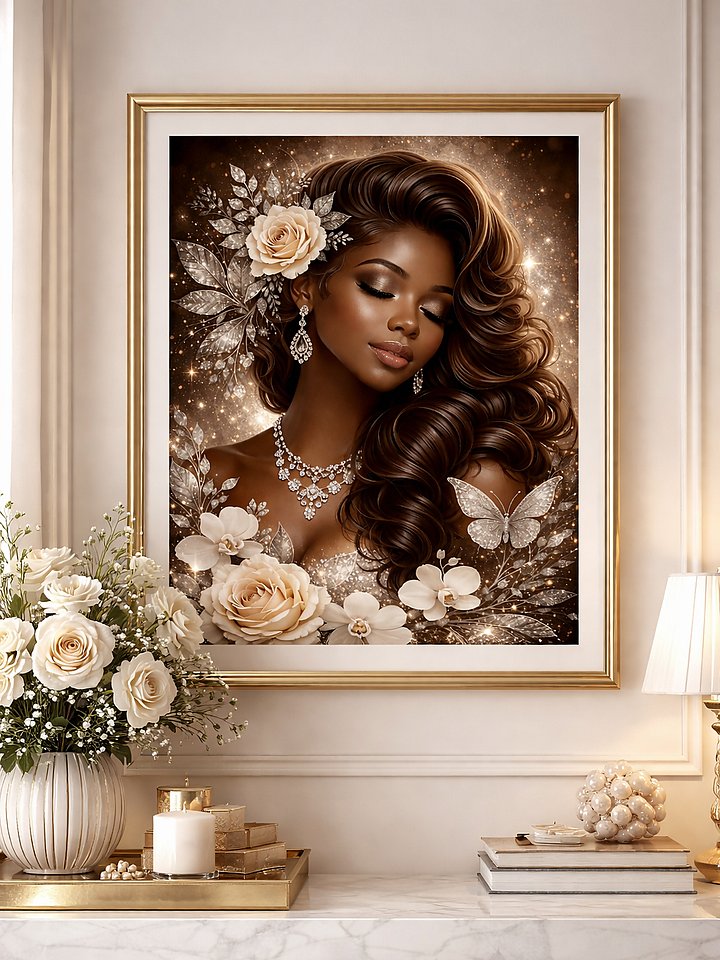 Gracefully Radiant Premium Art Print product image (1)
