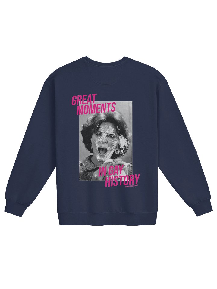 FUTILE DEVICE: GREAT MOMENTS IN GAY HISTORY (COMFORT COLORS CREWNECK SWEATSHIRT) product image (8)