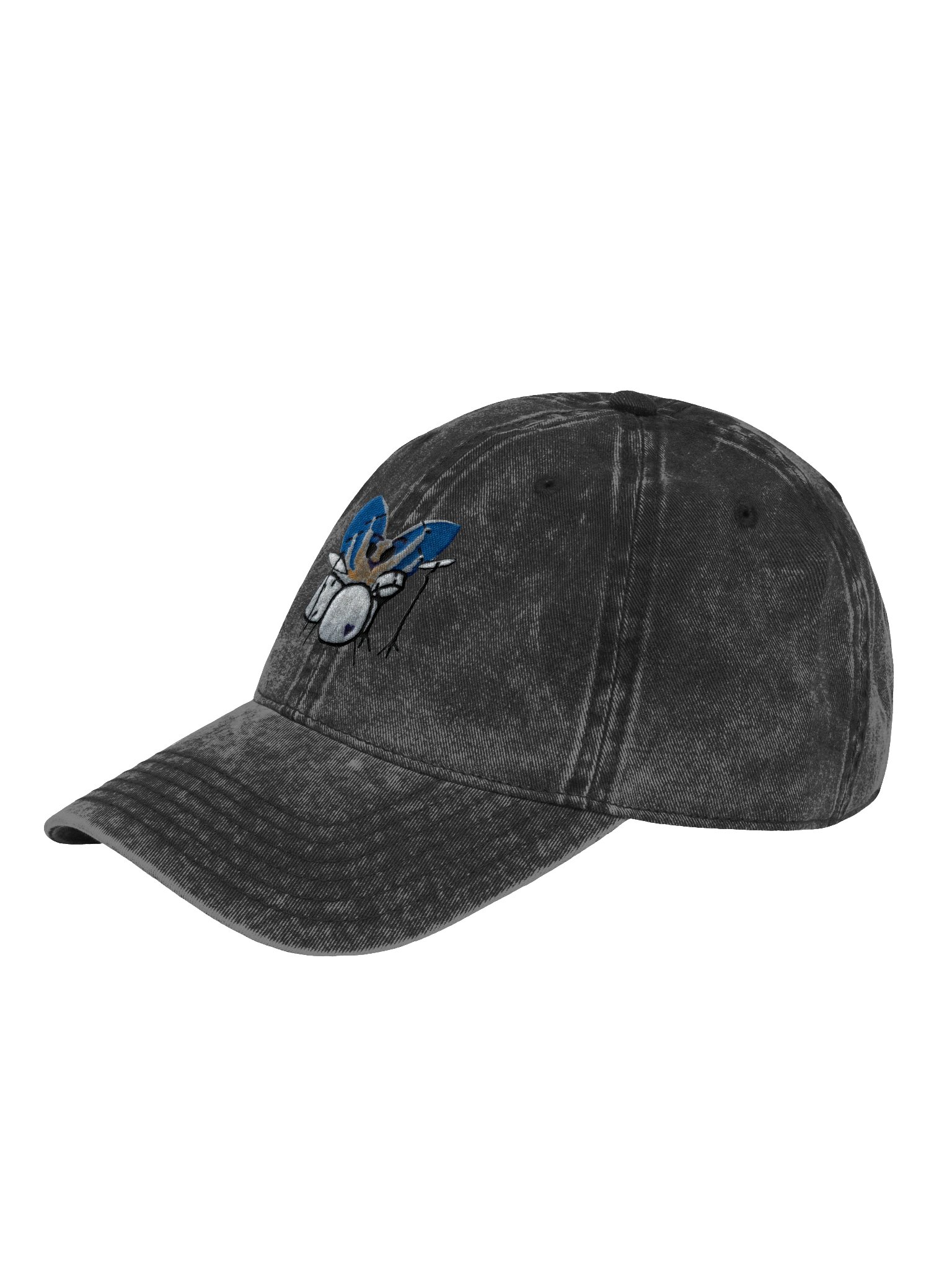 Bug Band Embroidered Vintage Wash Dad Hat product image (3)