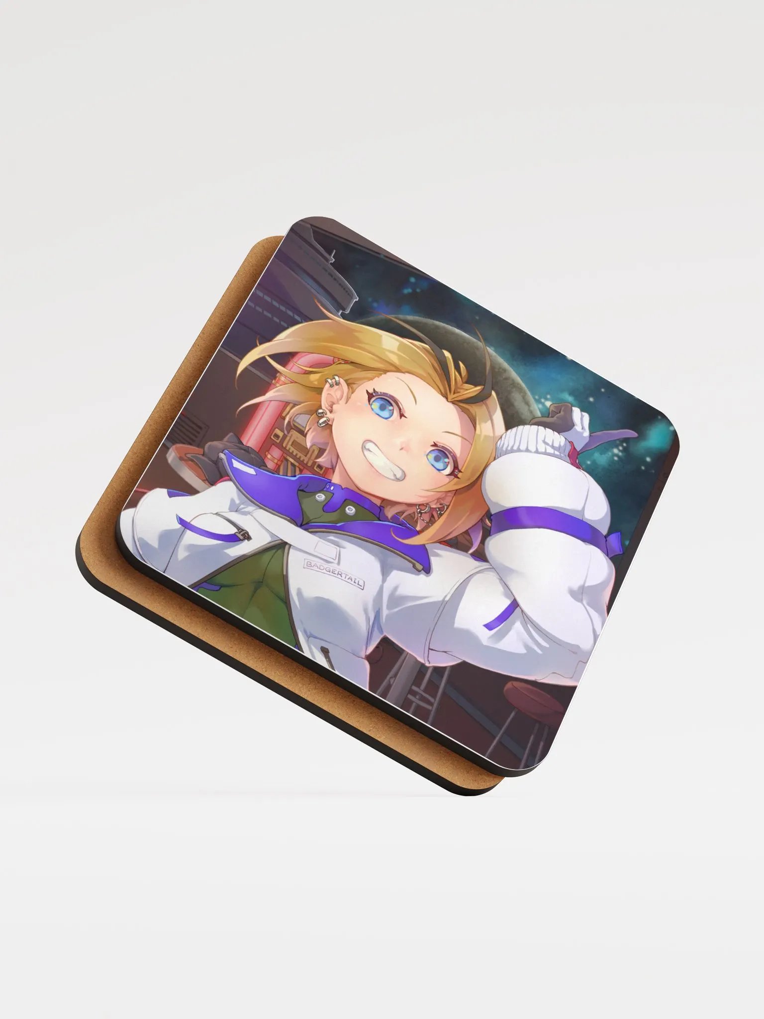 Smiling Anti-Spill Coaster product image (5)
