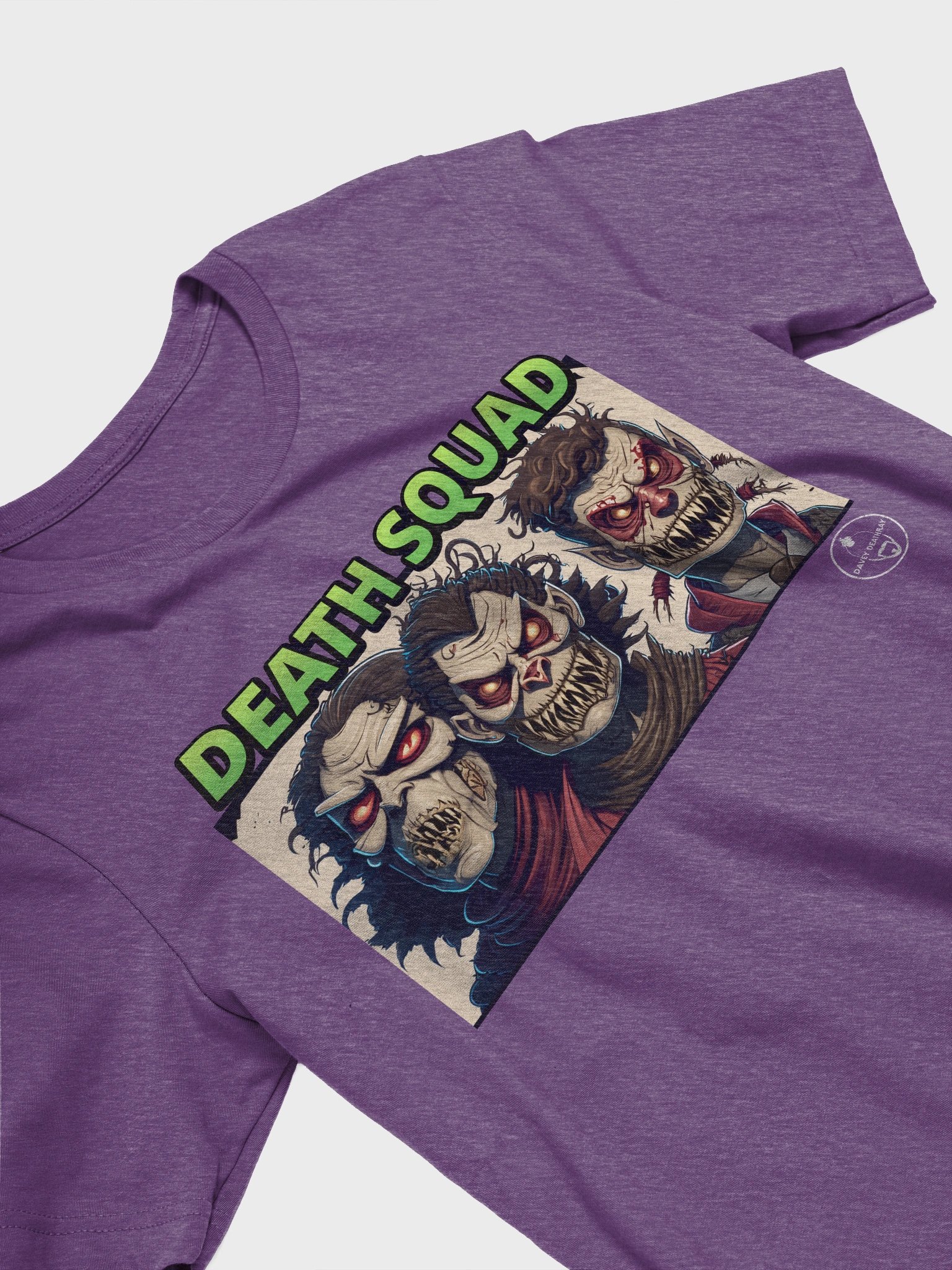 Death Squad Slime Tee White Logo product image (15)