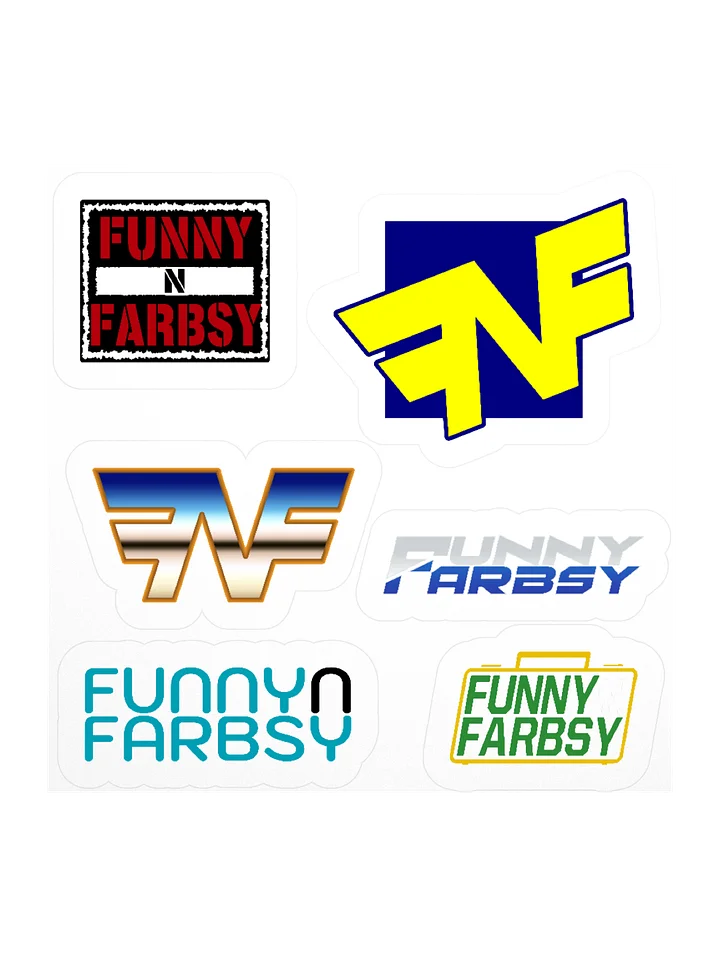 Titans of Wrestling Themed Kiss Cut Sticker Set product image (2)