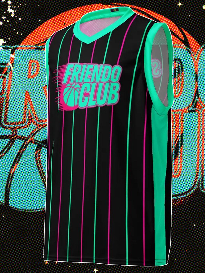Friendo Club BALL LOGO Teal Jersey product image (1)