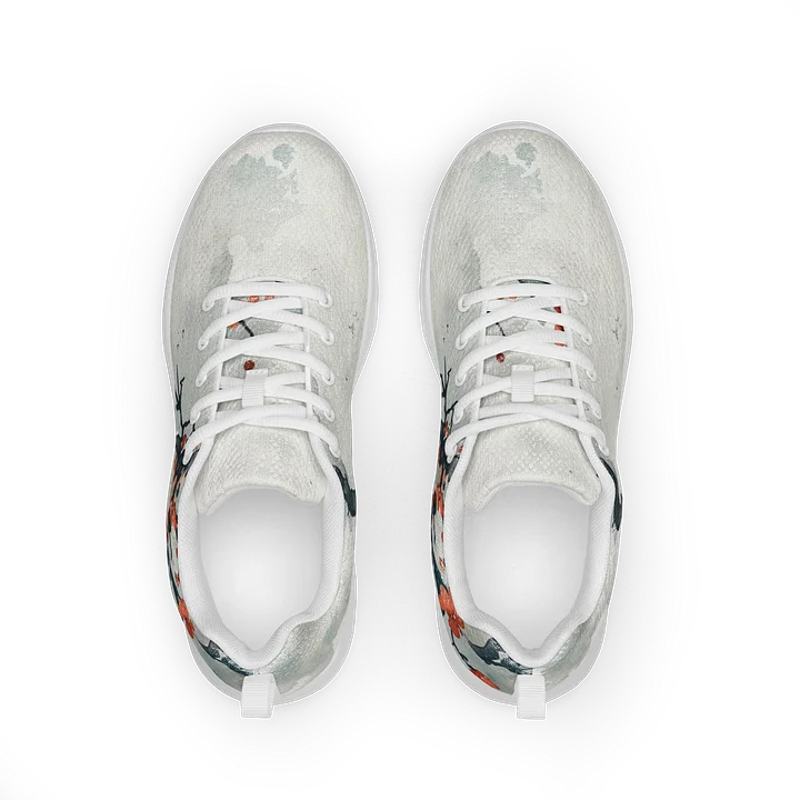 Japanese Plum Blossom Women's Athletic Shoes | Traditional Ukiyo-e Art Sneaker product image (2)