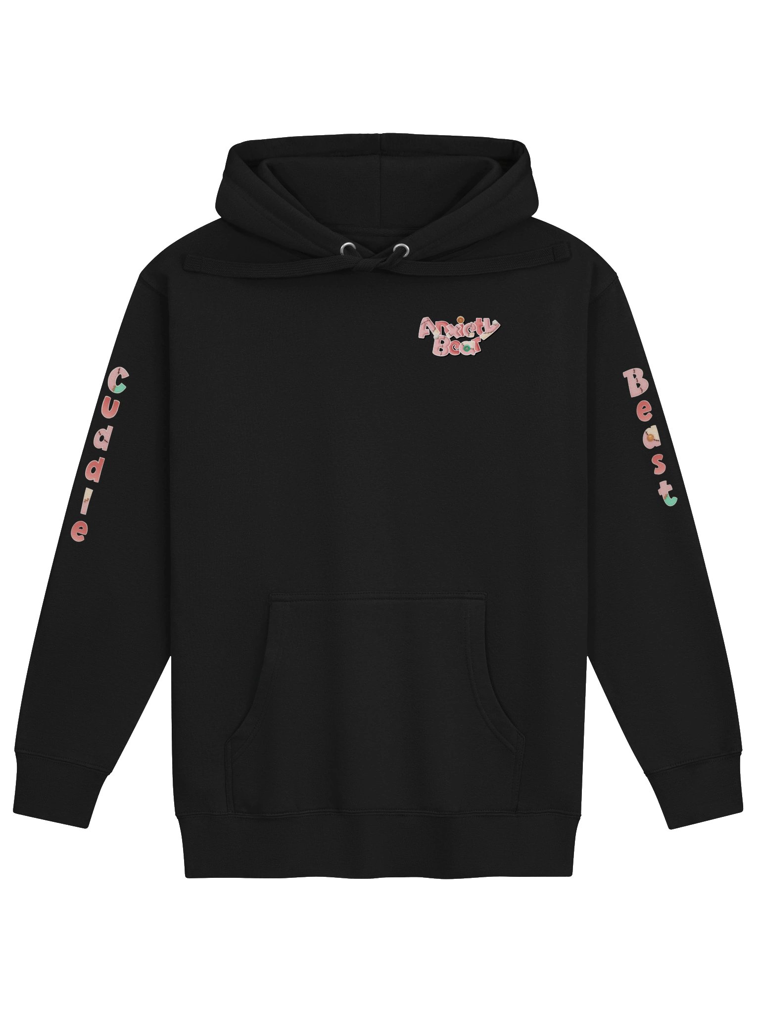 Anxiety Bear gets Buff Hoodie product image (8)