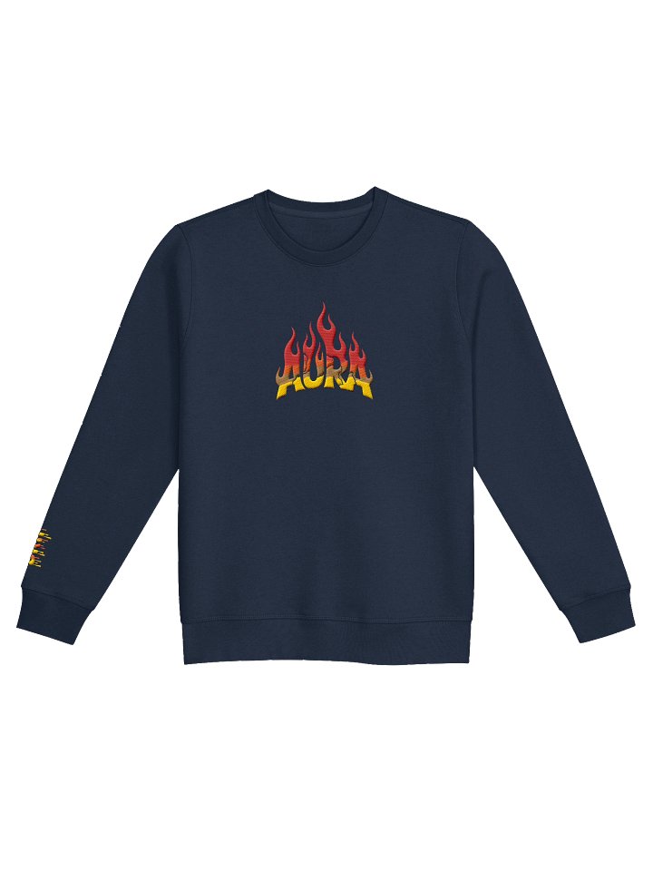 Flame AURA Unisex Organic Sweatshirt product image (1)