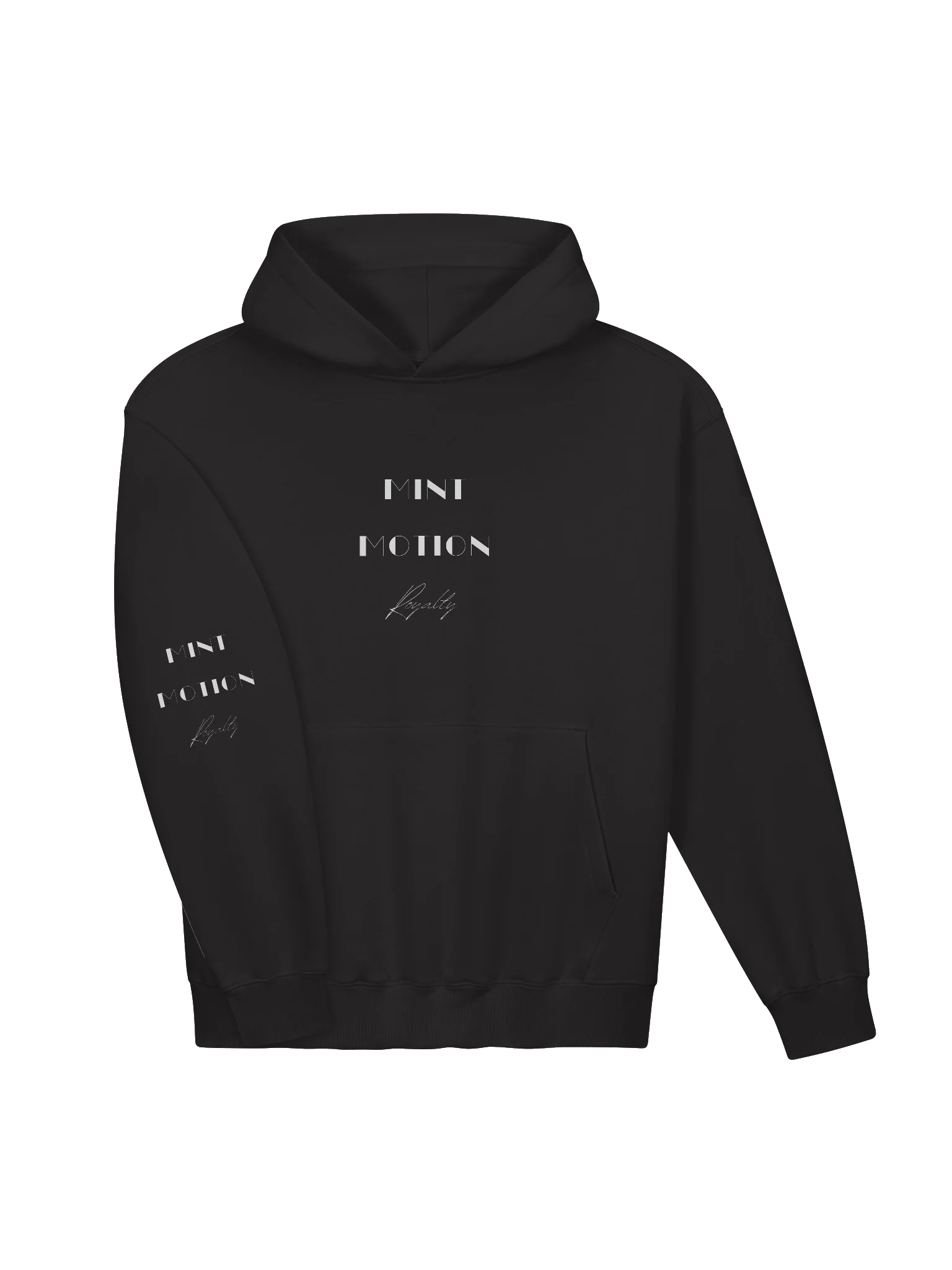Royalty Series White Print Premium Hoodie product image (3)