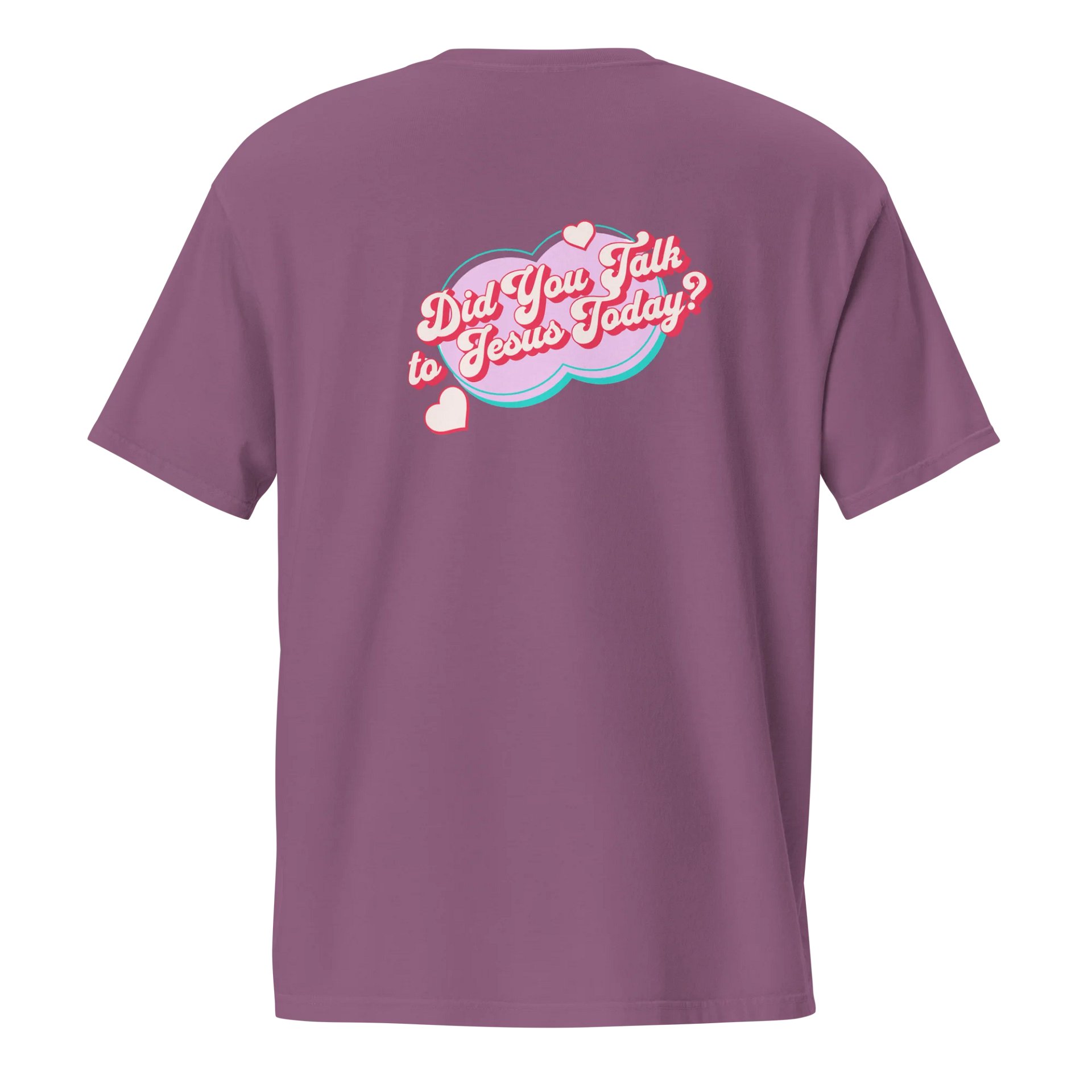 "Did You Talk to Jesus Today?" Pocket T-Shirt product image (7)