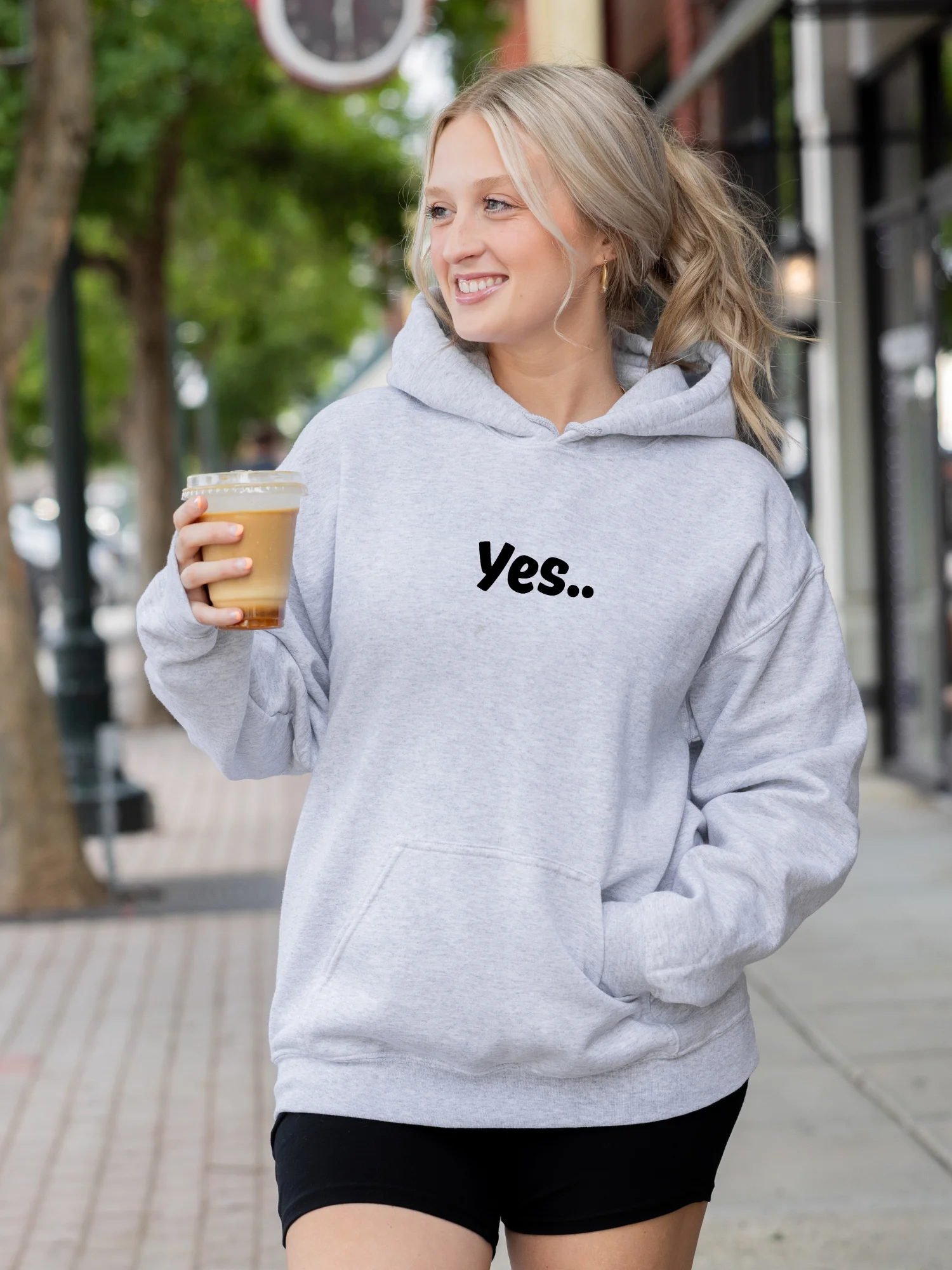 “Yes..” My Vibe Streetwear Hoodie product image (1)