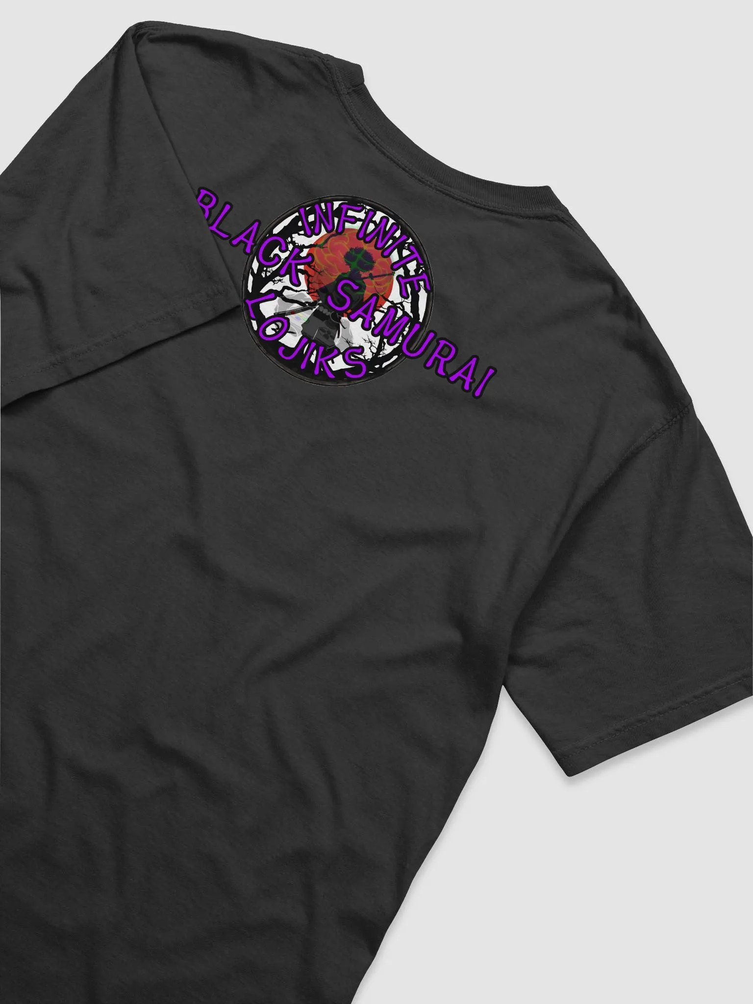 Black Samurai Tee Purple product image (12)