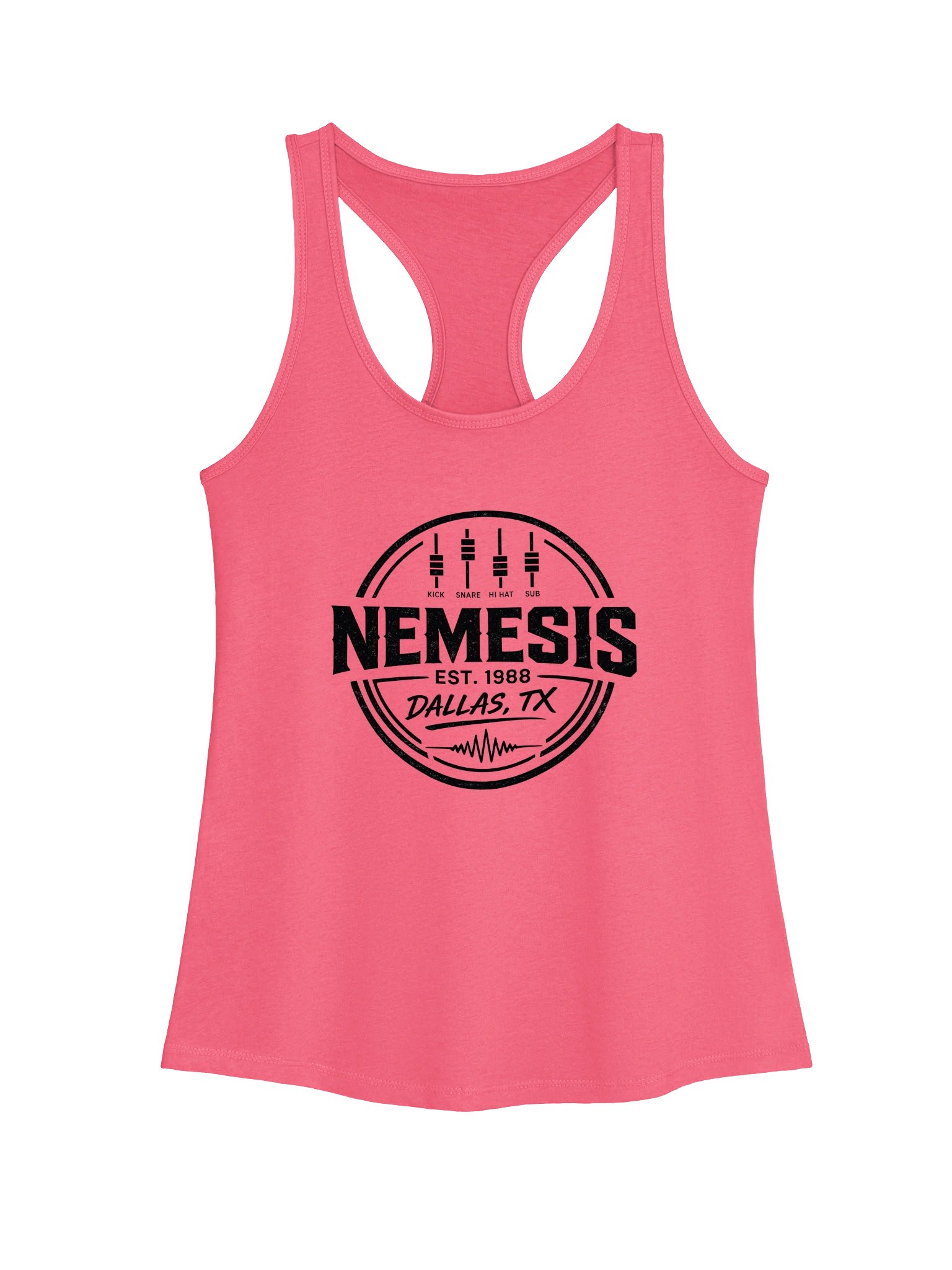 Nemesis: Womens Soundwave Racerback Tank product image (2)