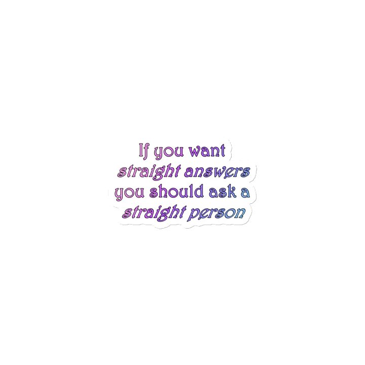 Straight Answers Magnet product image (1)