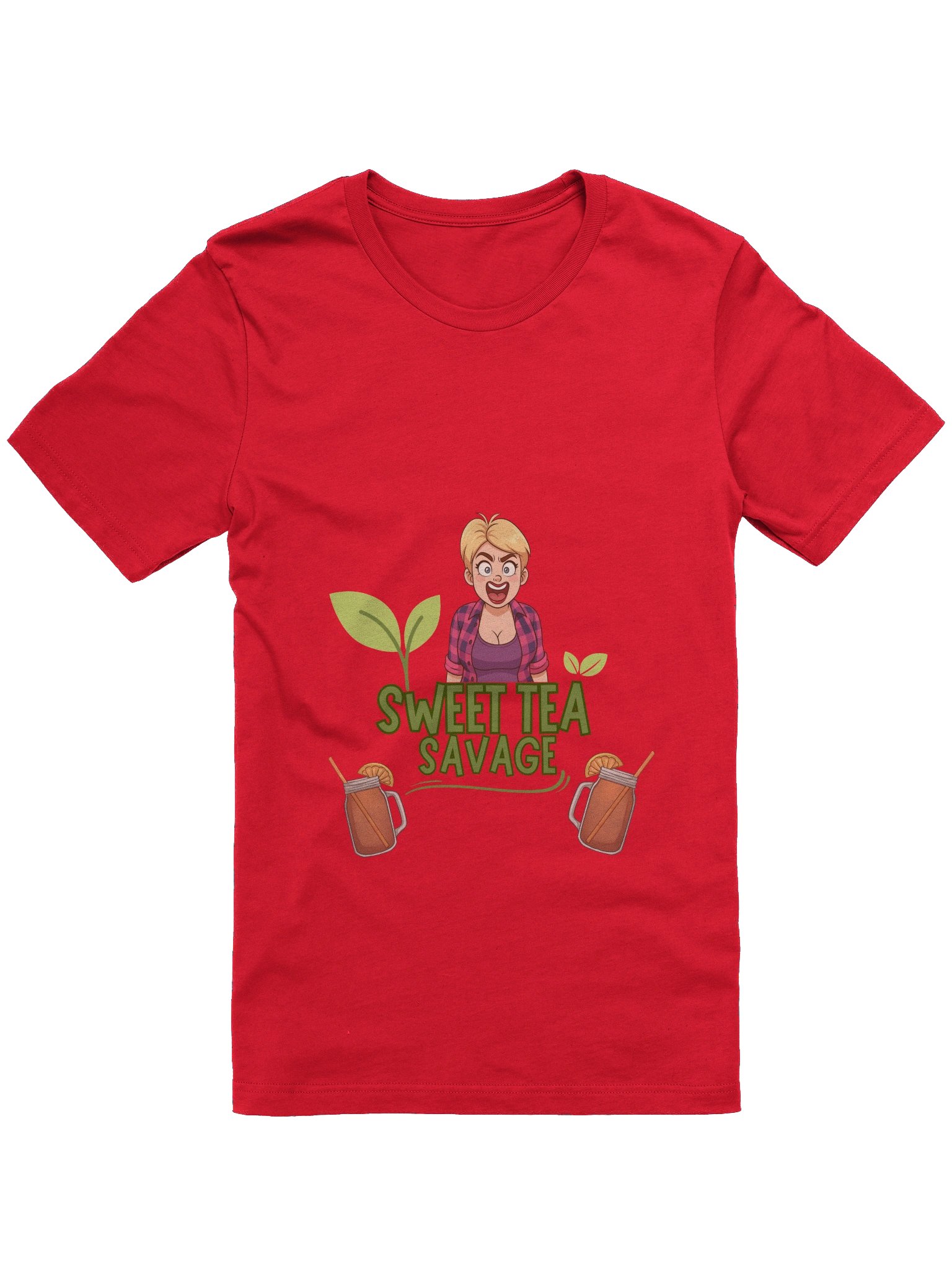 Sweet Tea Savage Tee for Women🍹💋 product image (1)