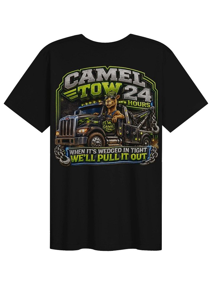 Camel Tow 24 Hours T-Shirt (Black/Green) product image (6)