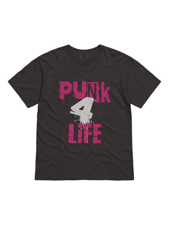 PUNK 4 LIFE Distressed T-Shirt product image (1)