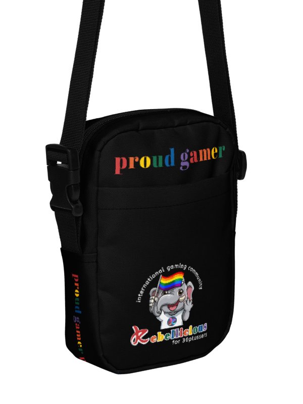 Rainbow Rebel All-Over Crossbody Bag product image (4)