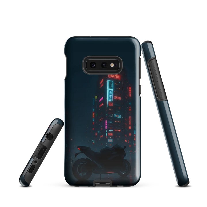 Cyberpunk Neon Glow Phone Case for Samsung Galaxy S10 to S25 - Polycarbonate + TPU Shock-Absorbent Cover (S10–S25, Matte/Gloss) product image (2)