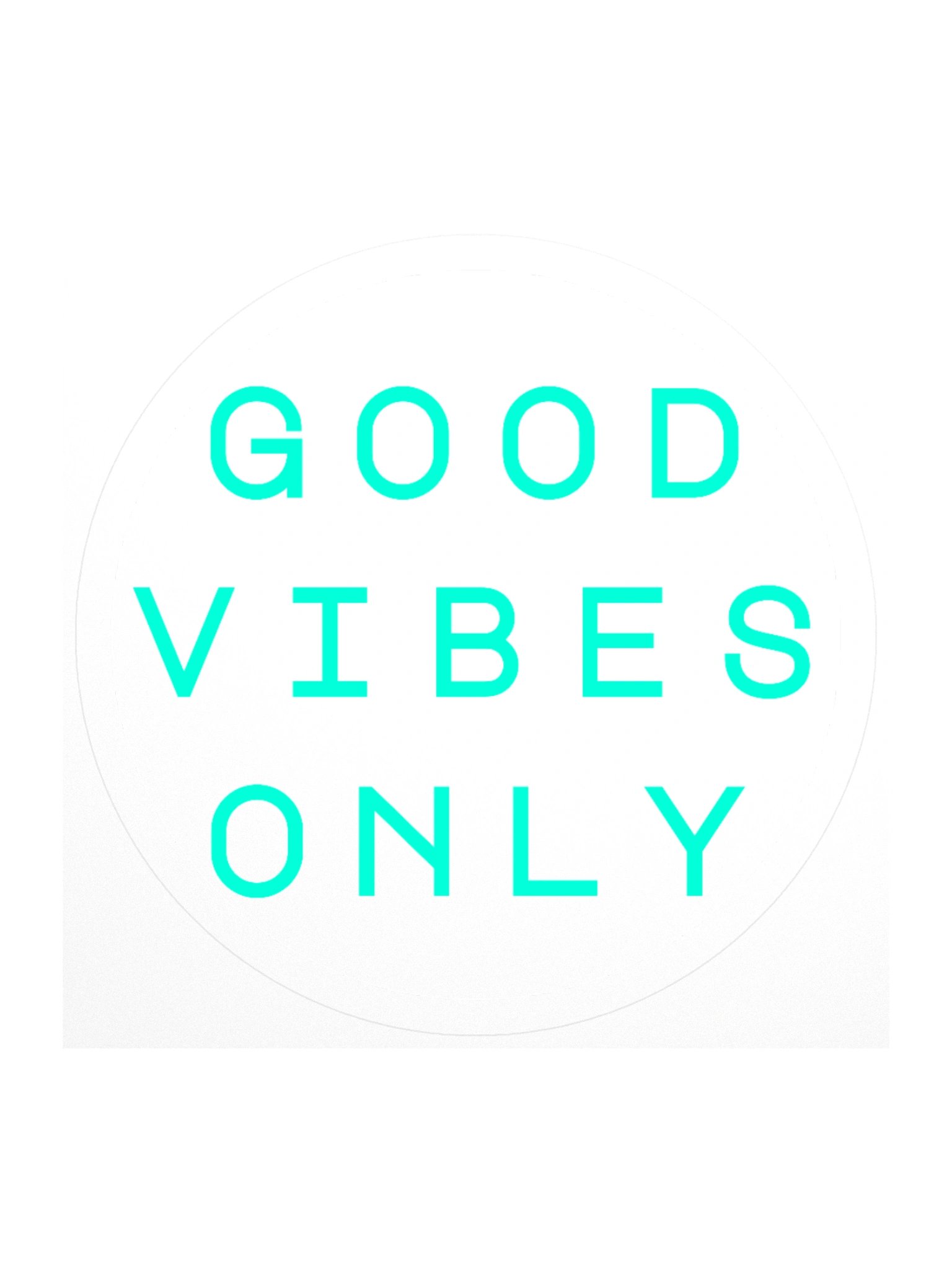 Good Vibes Only Sticker product image (1)
