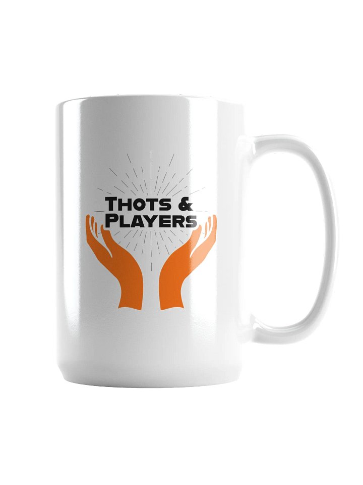 Thots & Players White Ceramic Coffee Mug product image (2)