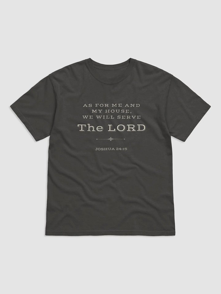 Serve the Lord Joshua 24:15 T-Shirt product image (1)