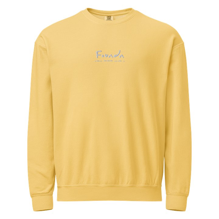 Foundn Love Crewneck — Butter product image (1)