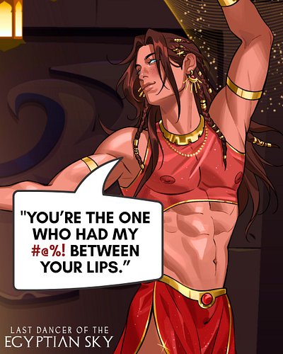 Have you read Nakht and Meryt's story yet? Join their er0tic journey through the underworld and the male Egyptian gods in Las...