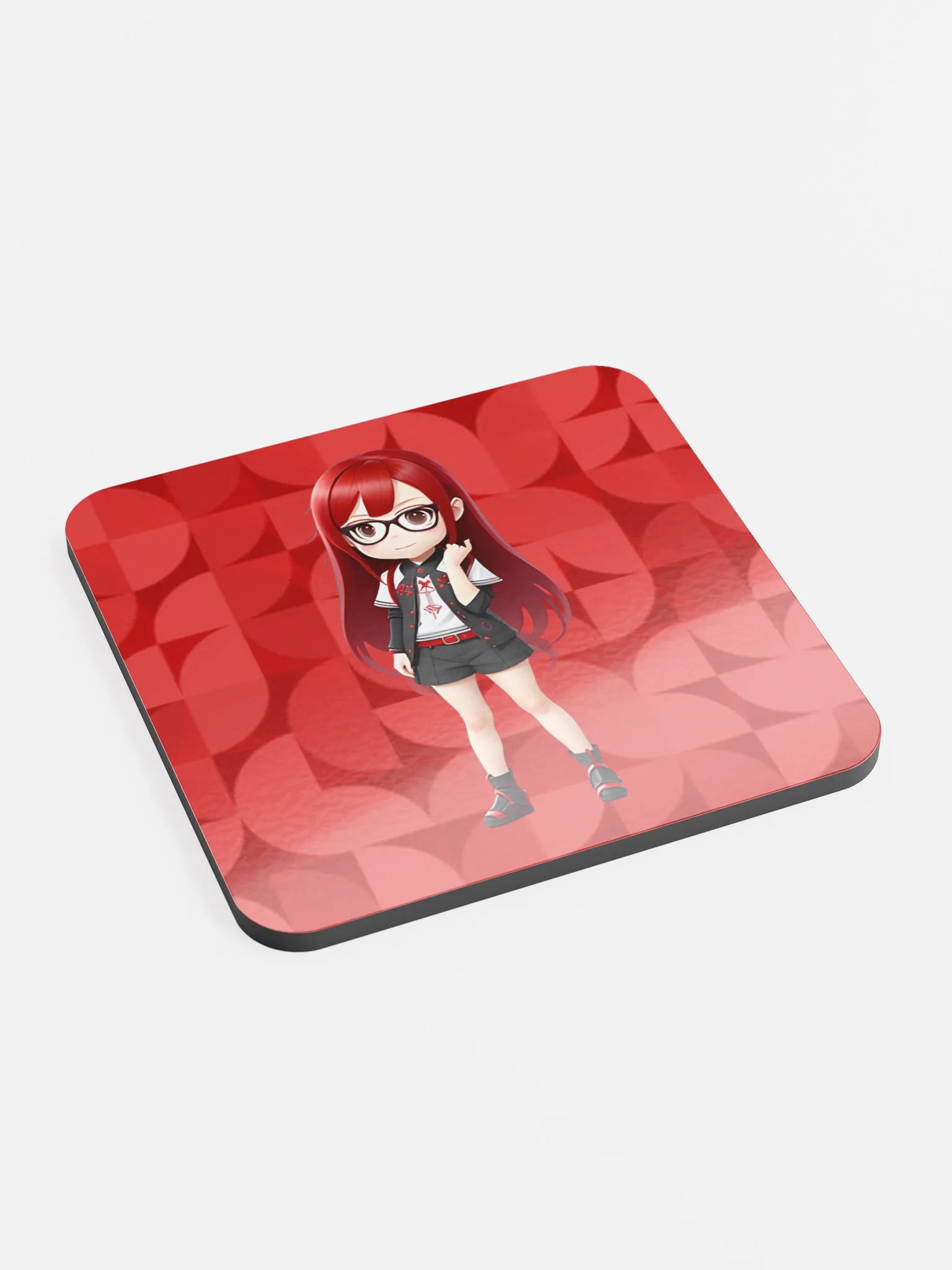 (RED CHIBI) K Coaster product image (2)