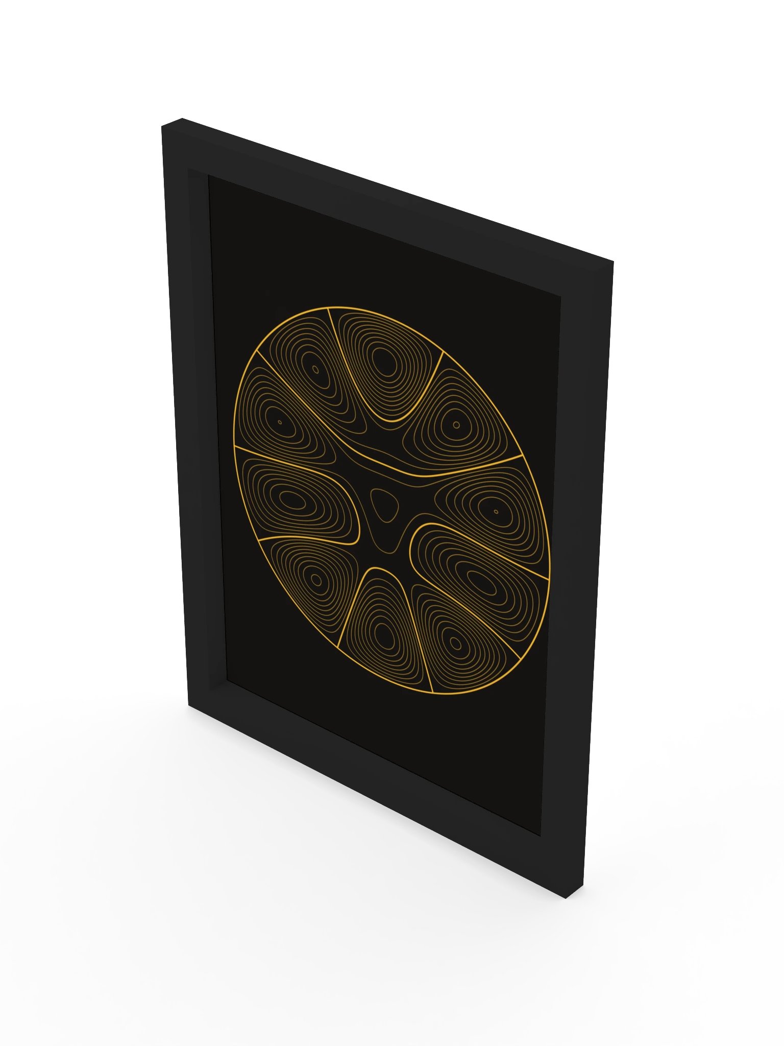 Root · Lines Framed Poster product image (49)