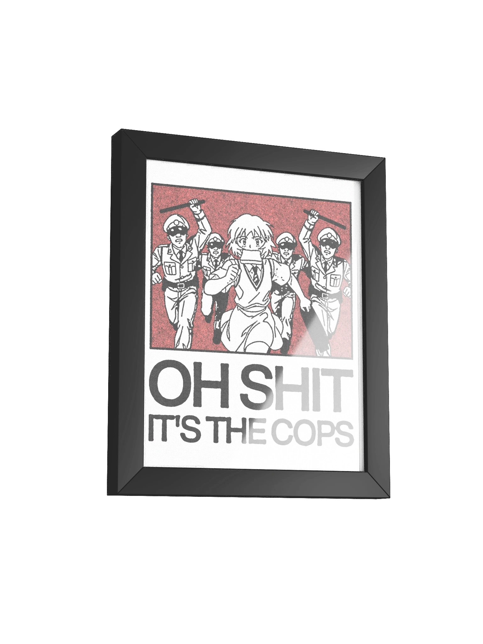 IT'S A COPS ! Framed Print. number 7 product image (2)