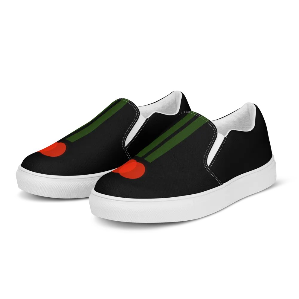 Scarlet Flowers | Slip On Canvas Shoes product image (7)
