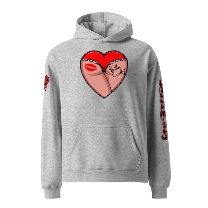 UNISEX HOT BOX FAM KILLA_EMILY RED HEART BUTT LOGO product image (4)