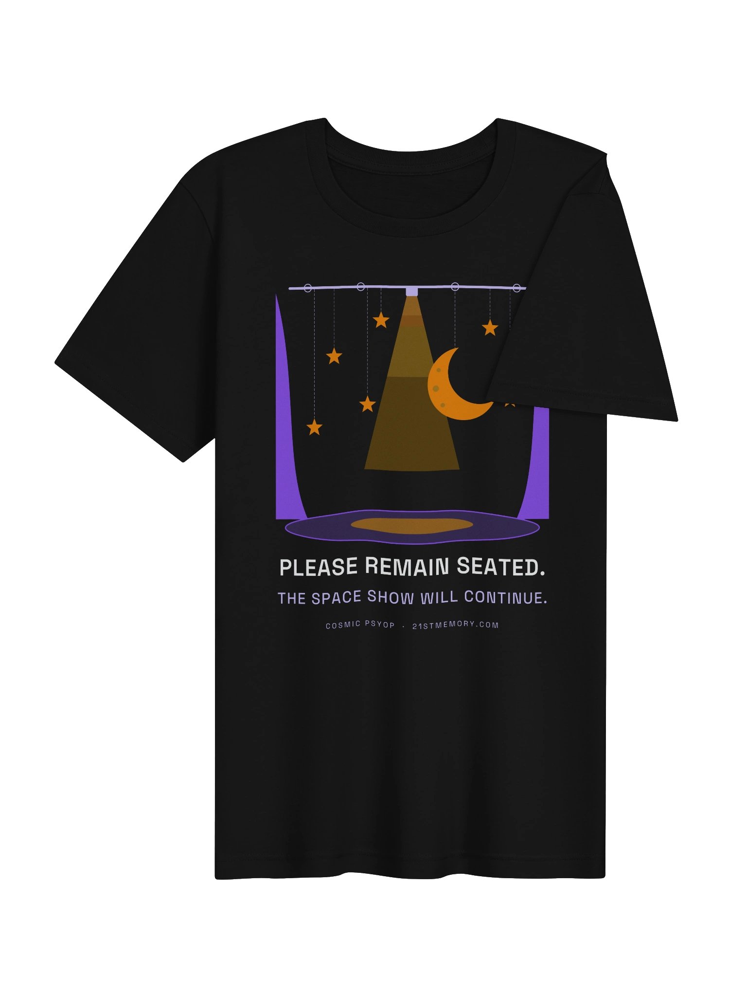 Please Remain Seated (Space Show) Tee product image (4)
