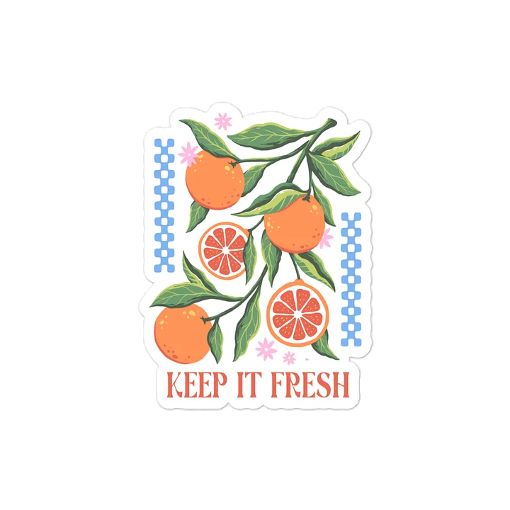 Fresh Summer Vinyl Sticker product image (2)