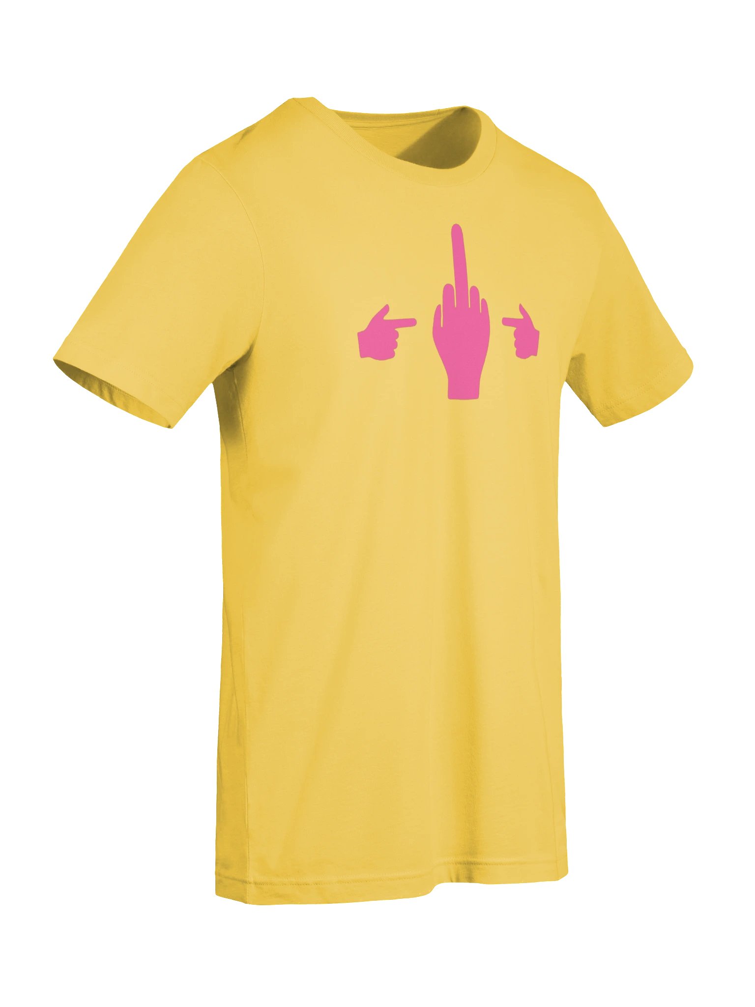 No Middle Finger Point ShopCo Pink Unisex Tee product image (25)