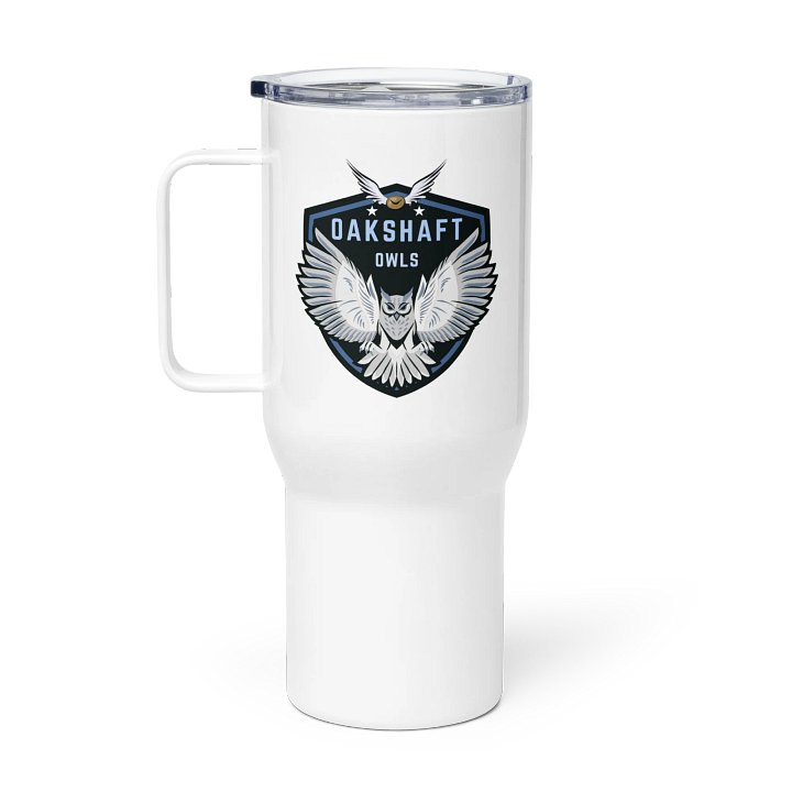 Oakshaft Owls Travel Mug with a Handle product image (1)